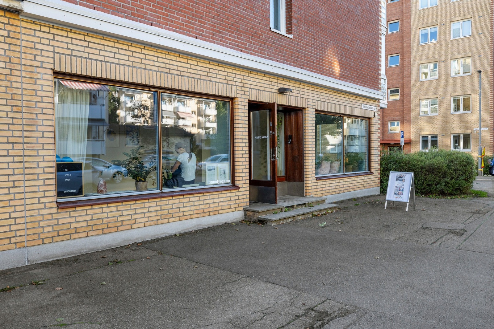 Smud Yoga i 1. etasje. Galleribilde