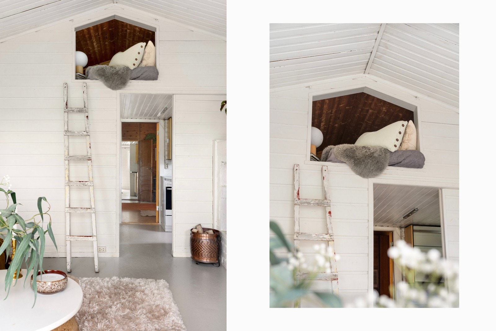 Herfra er det adkomst til en koselig liten hems Galleribilde