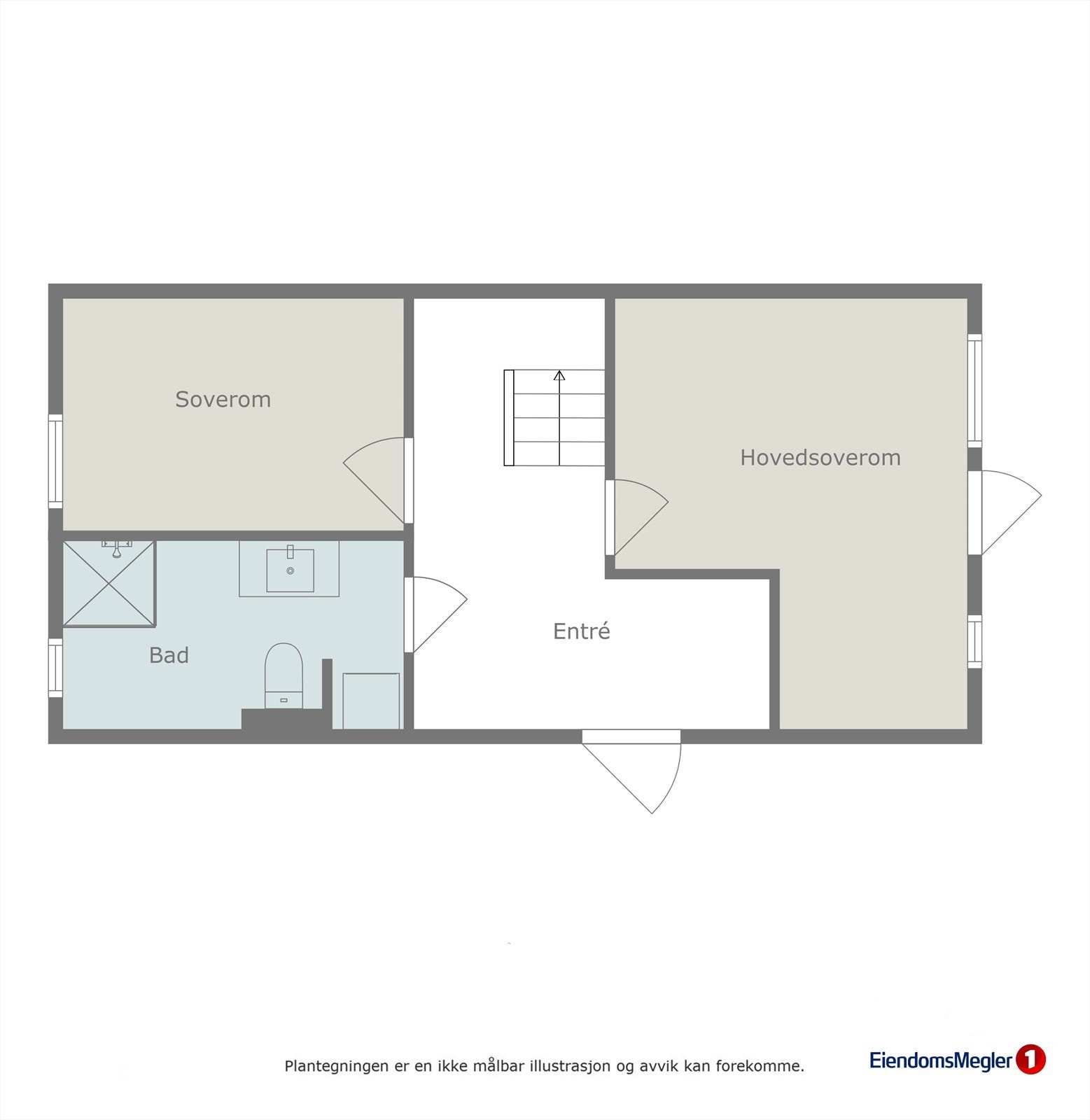 Planløysning underetasje Galleribilde