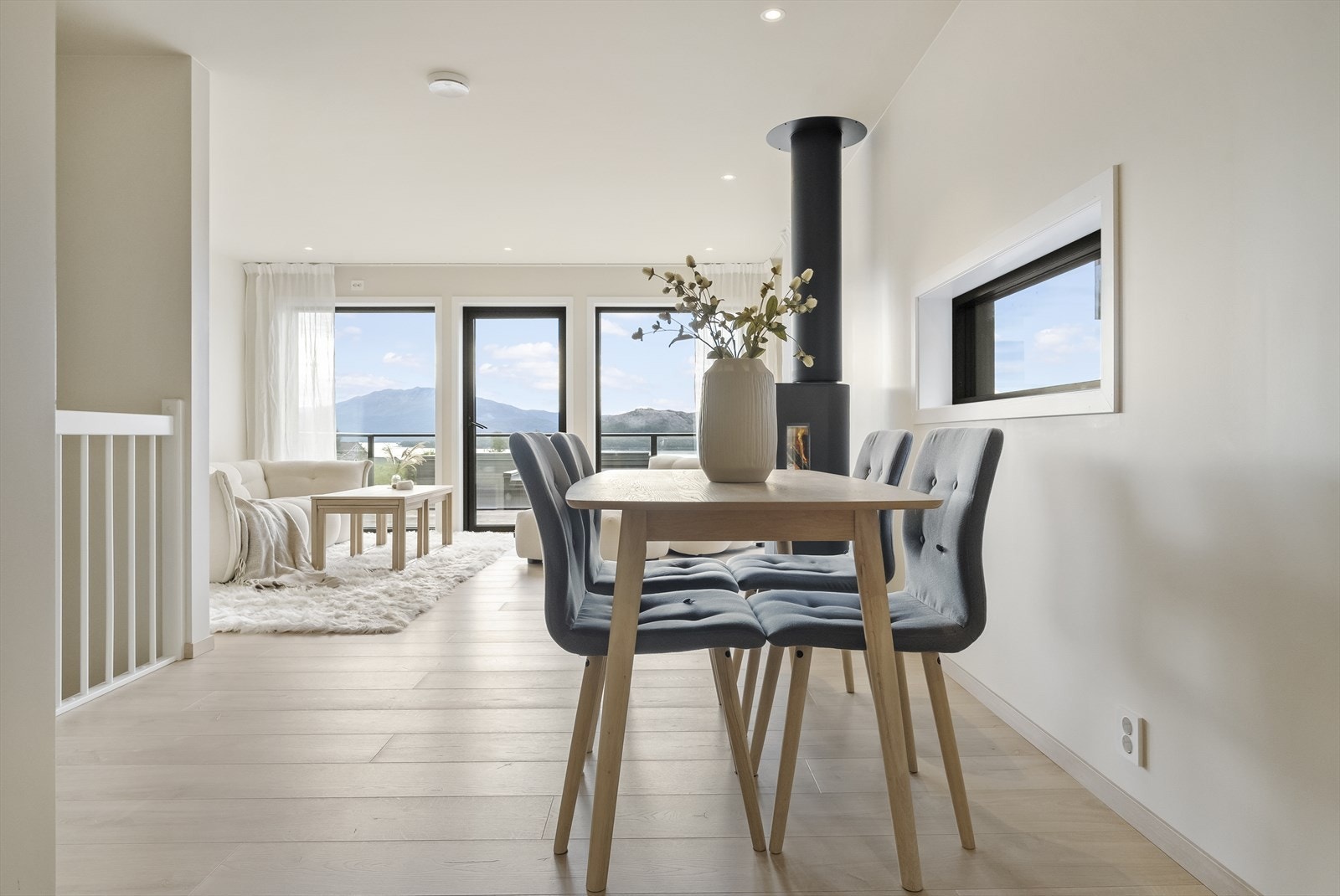 Kjempe fin utsikt frå bustaden Galleribilde