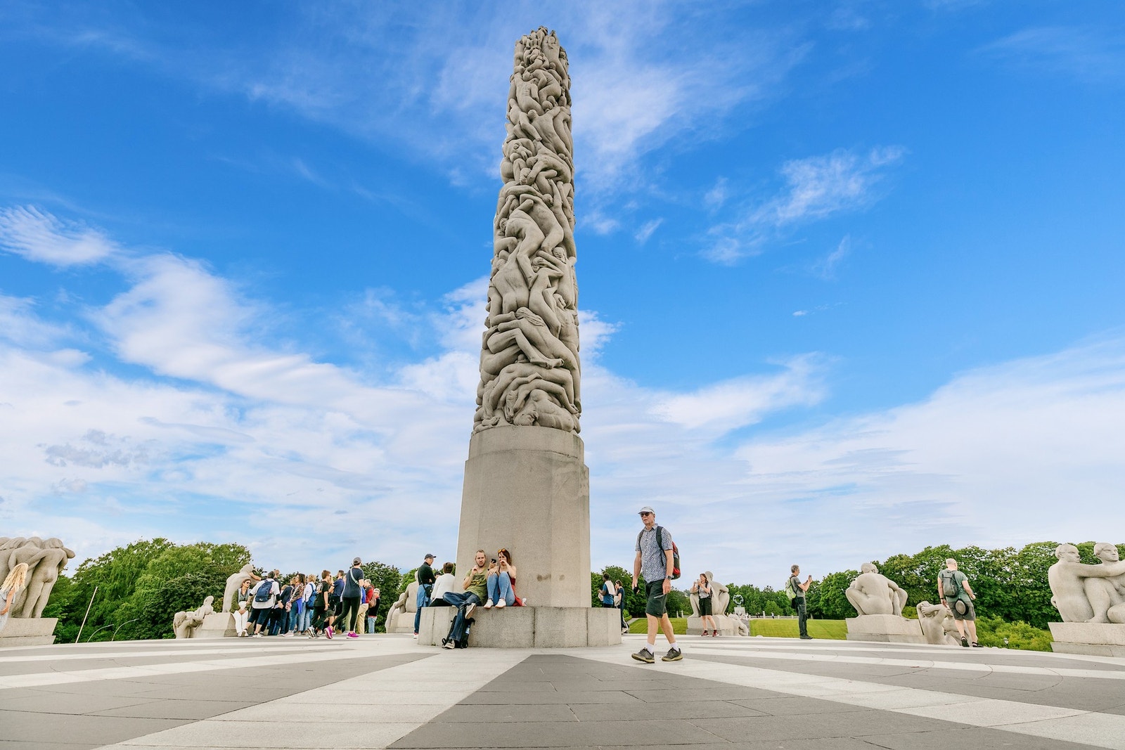 Kort vei til Frognerparken. Galleribilde