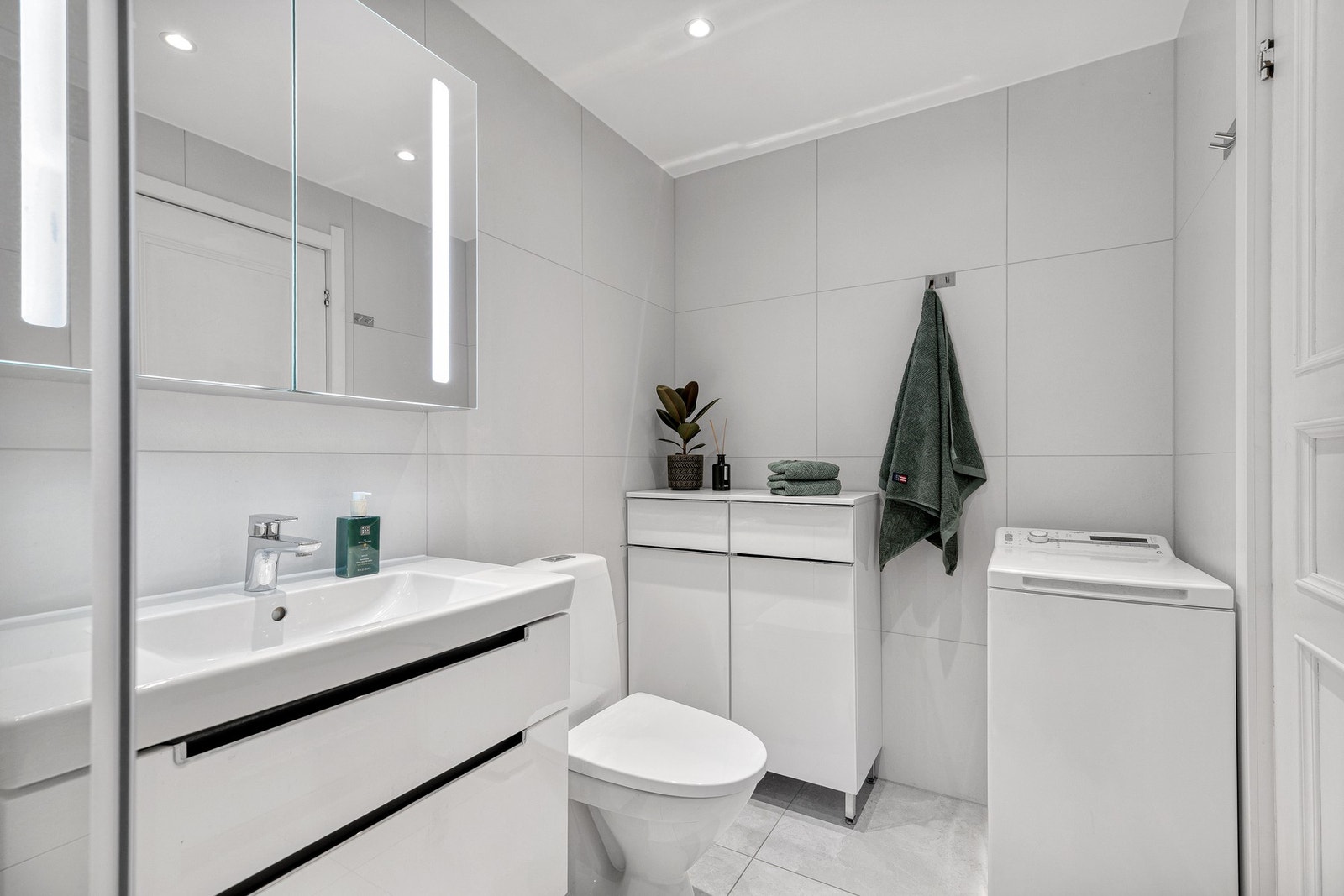 Nyoppusset og lekkert bad. Galleribilde