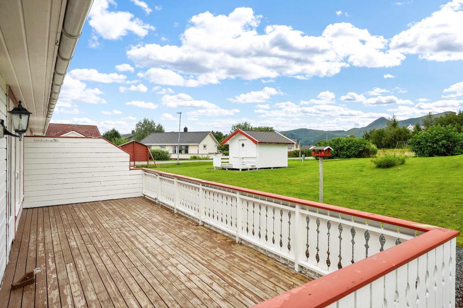 Her er det god plass til utemøblement Galleribilde