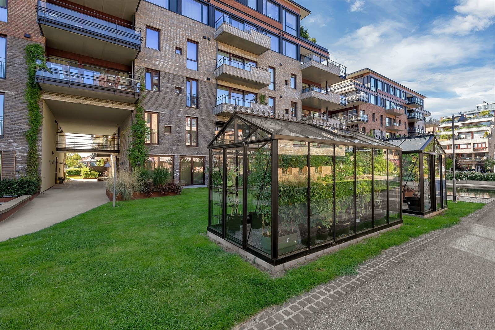 Drivhus for beboerne. Galleribilde