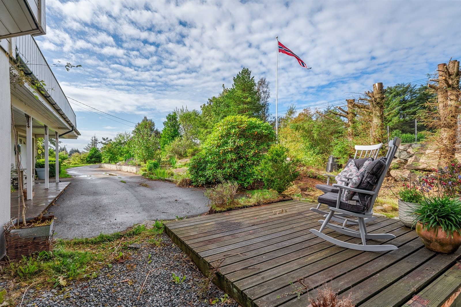 - Pent opparbeidet tomt - Galleribilde