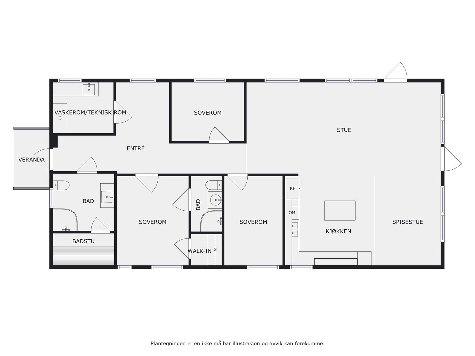 Plantegning. Galleribilde