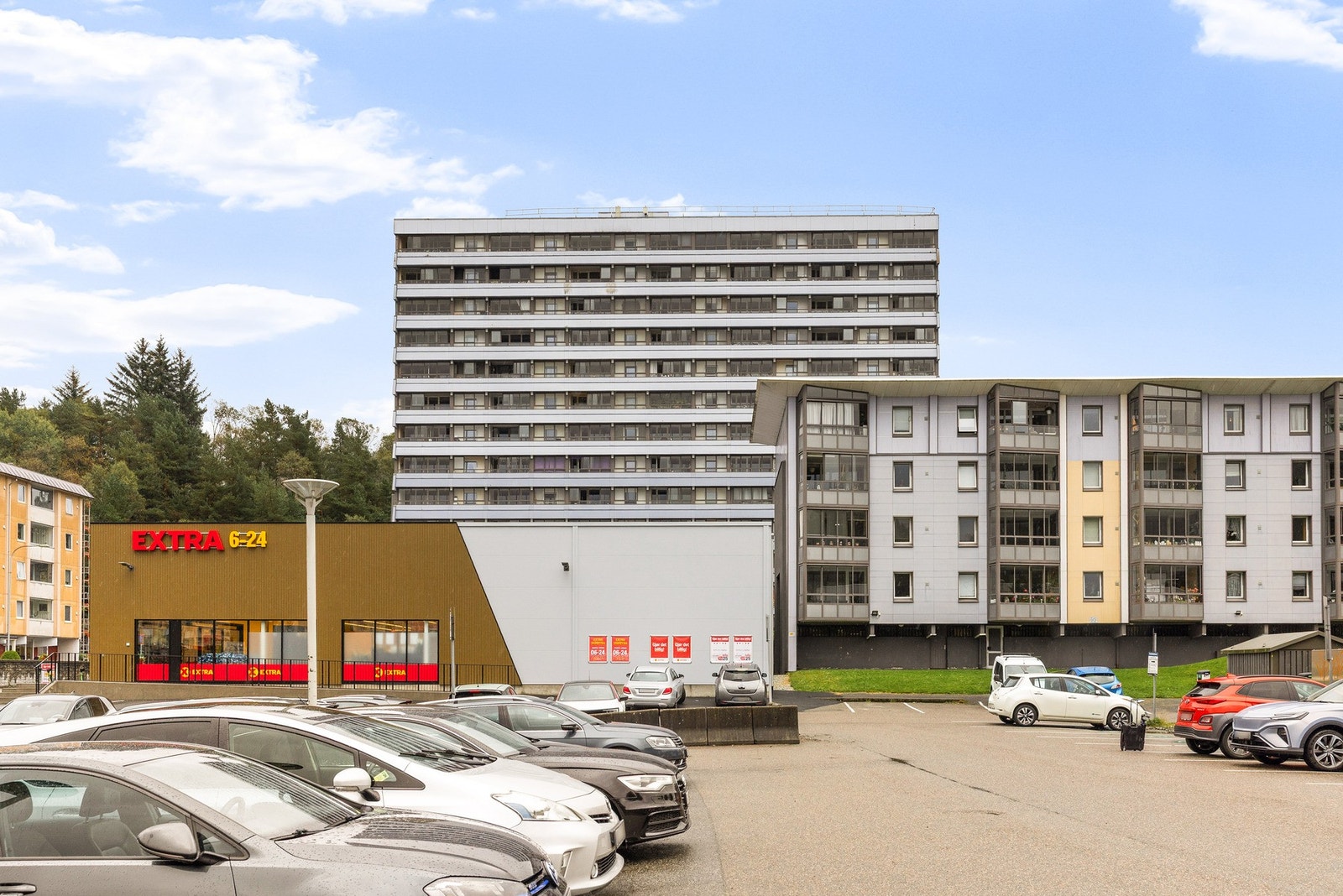 Den nye Coop Extraen ligger like utenfor leiligheten. Galleribilde