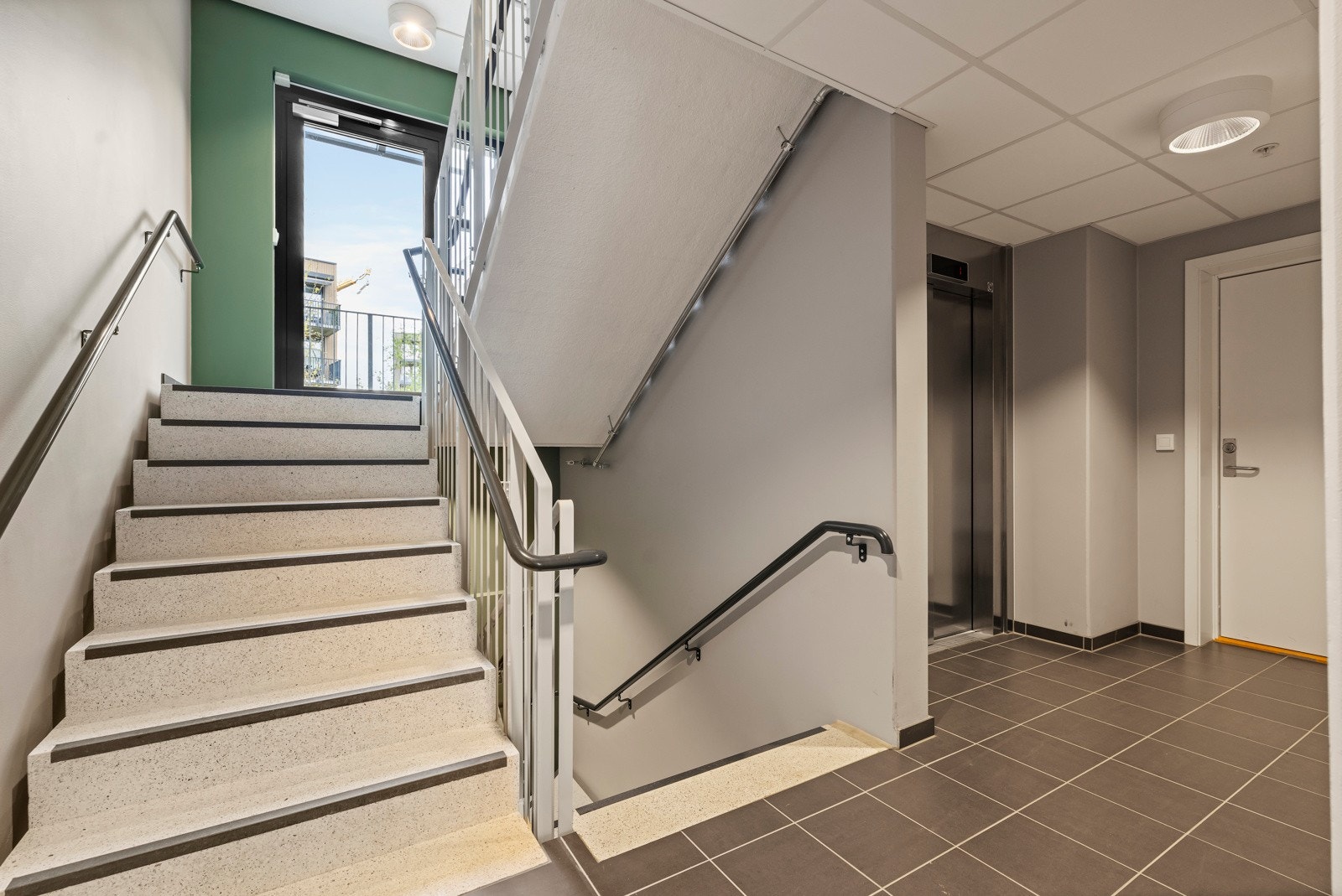 Innbydende inngangsparti. Galleribilde