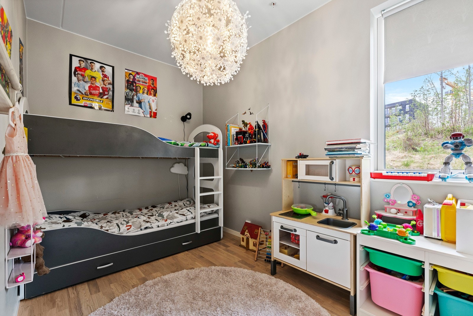 Soverom nr. 2 passer utmerket som barnerom. Galleribilde