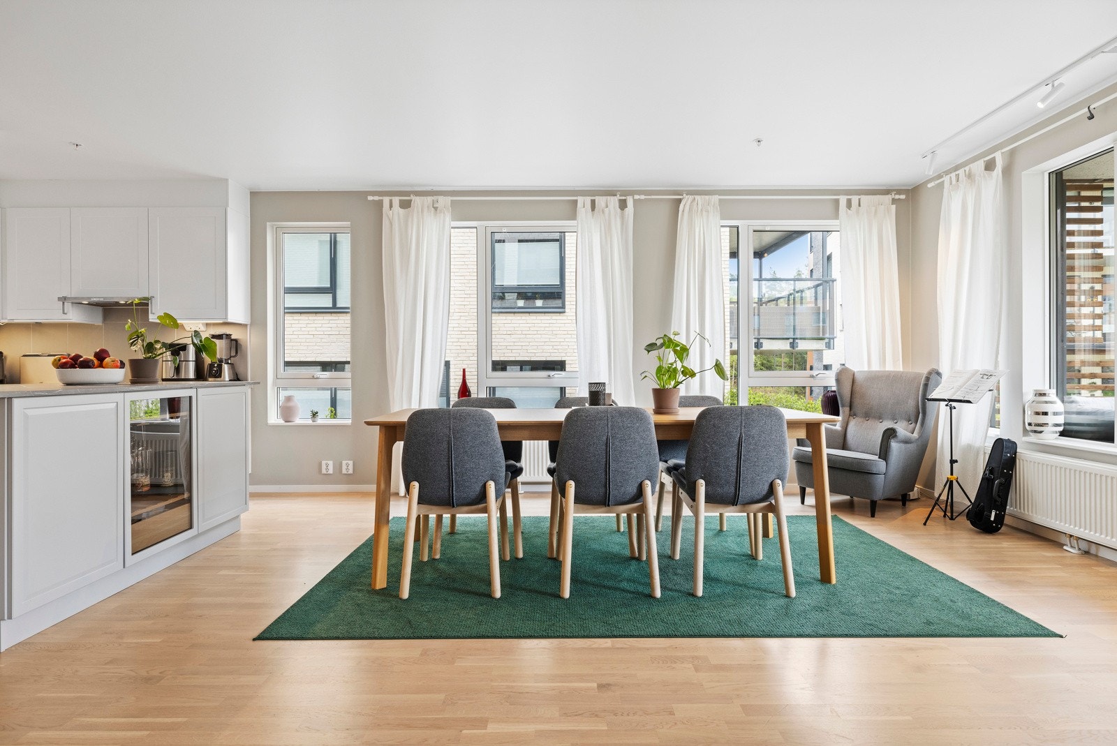 Boligen fremstår som meget innbydende og innflyttingsklart. Galleribilde