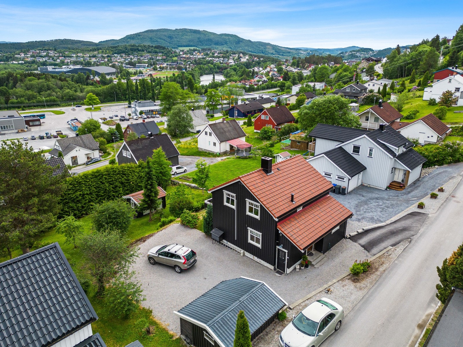 Dronefoto Galleribilde