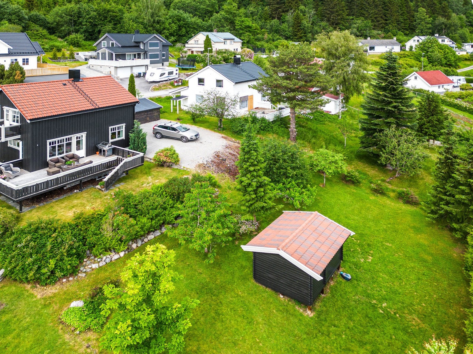 Dronefoto Galleribilde