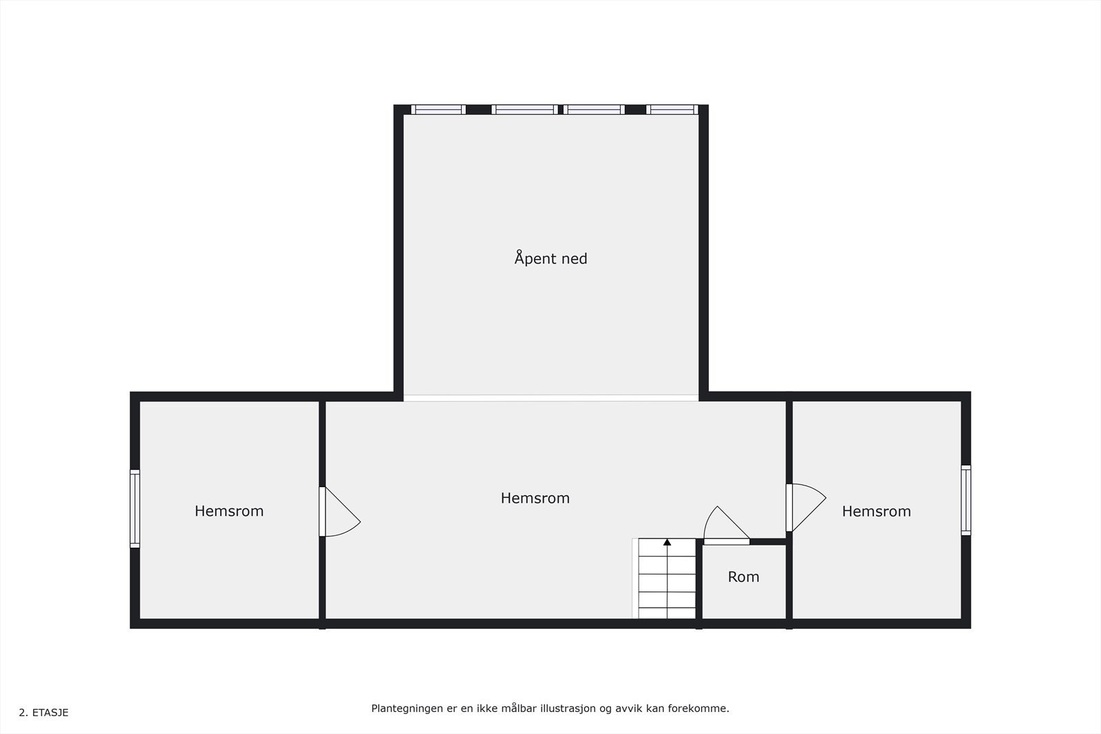 Plantegning hems. Galleribilde