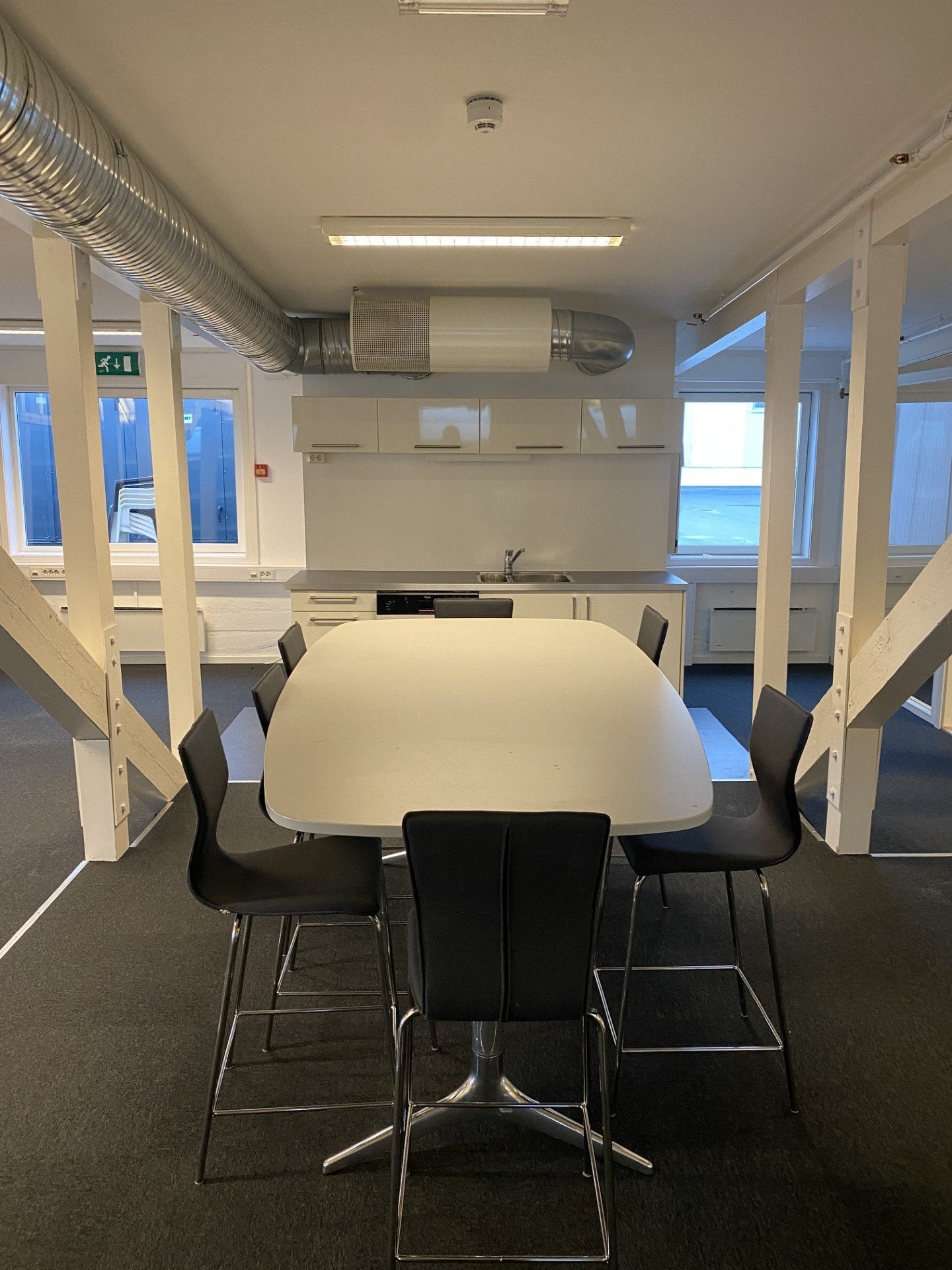 Kjøkken/ sosialsone. Galleribilde