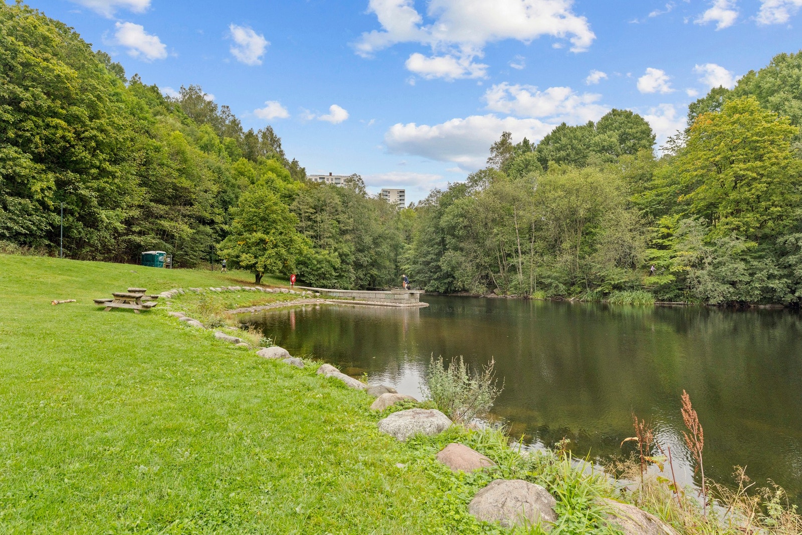 - Ca 450m fra boligen finner du Nydalsdammen og fine bademuligheter - Galleribilde