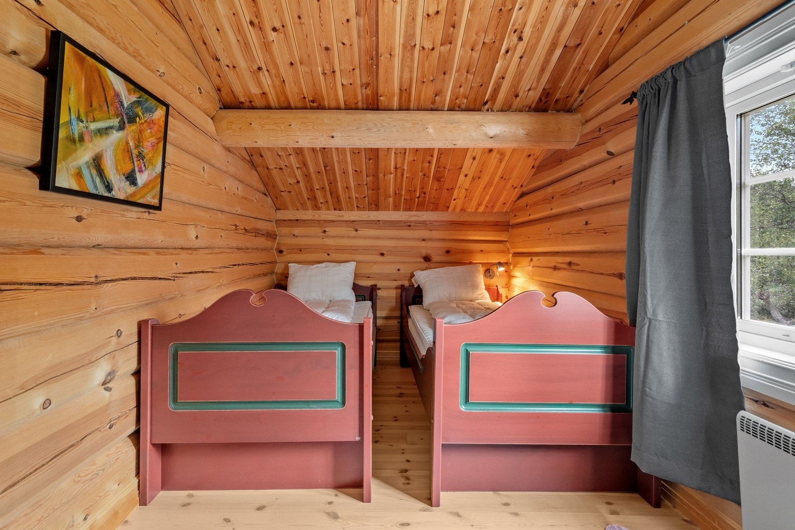 Hytta har 5 soverom og 10 sengeplasser. Galleribilde