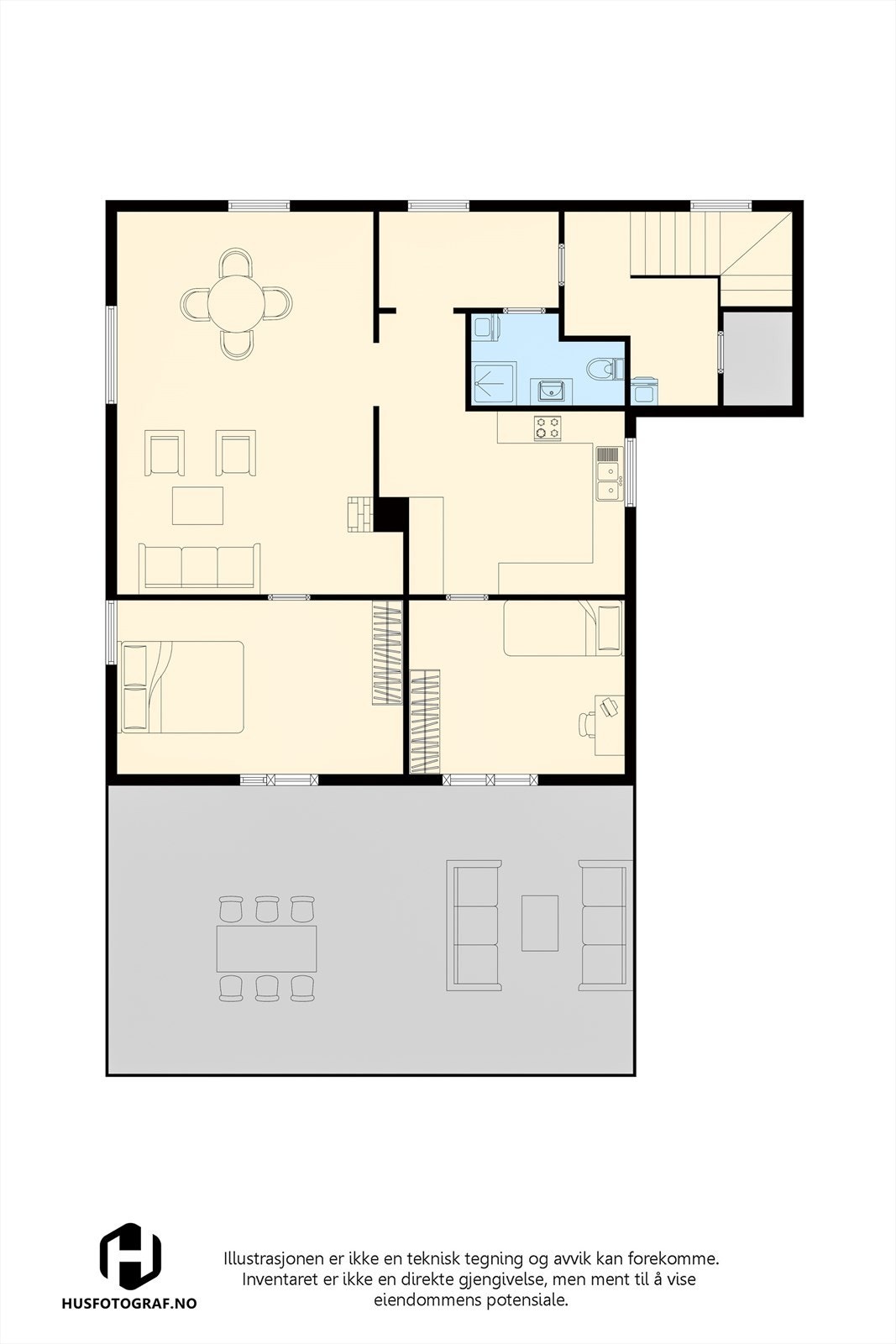 Plantegning. Galleribilde