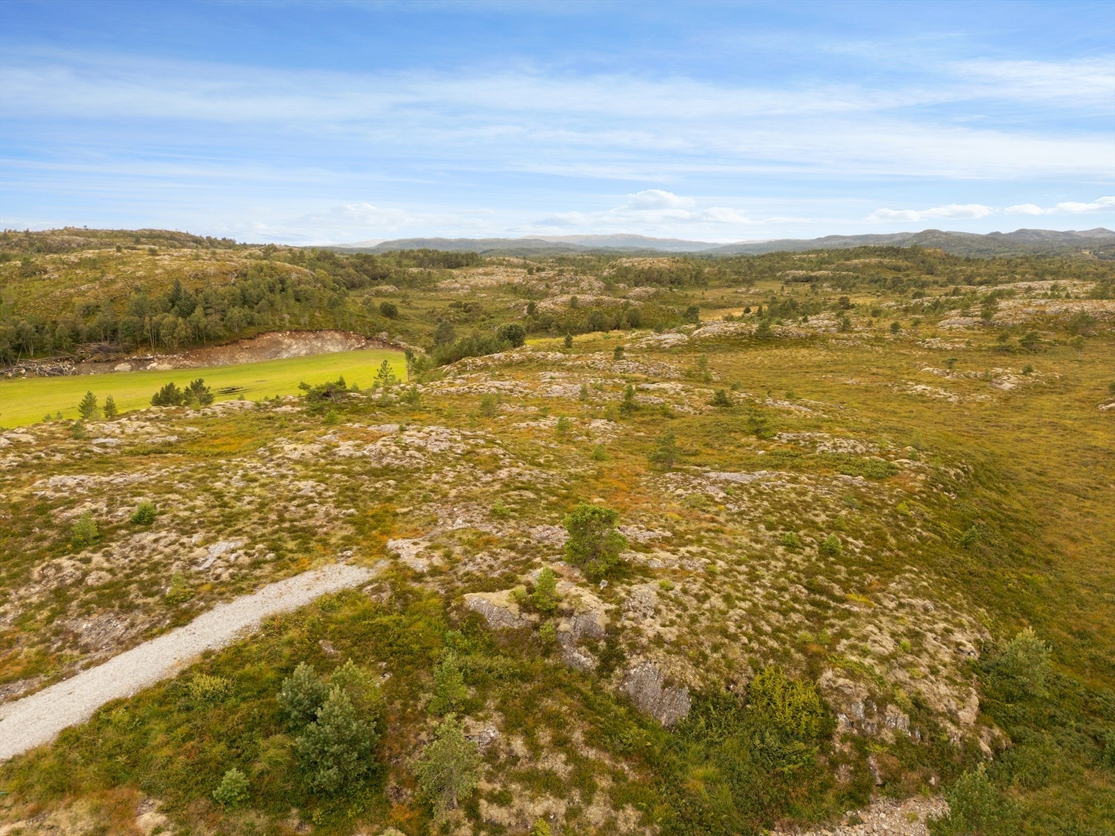 Her er det mulighet for nydelig utsikt og gode solforhold. Galleribilde