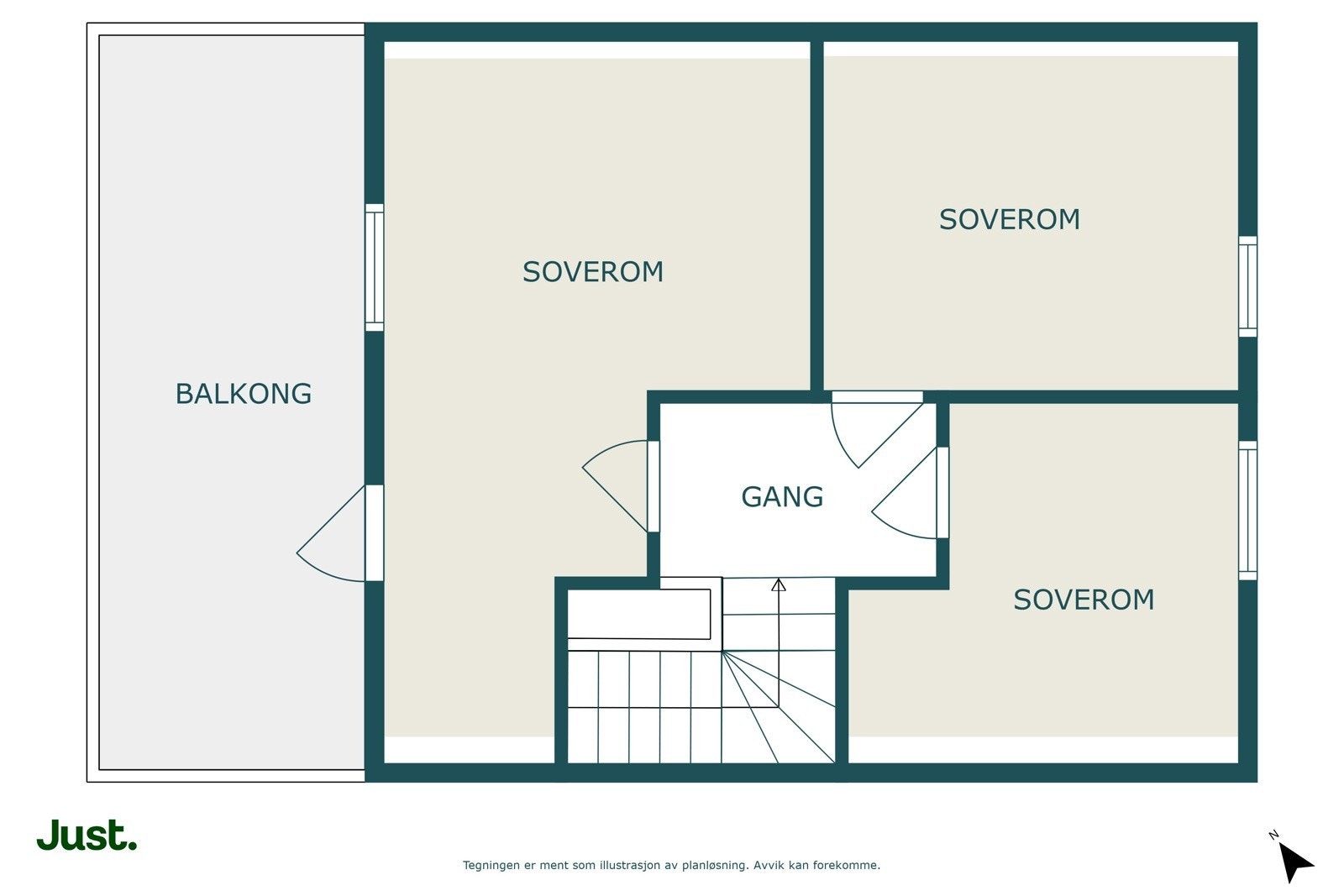 Planskisse 3. plan.
