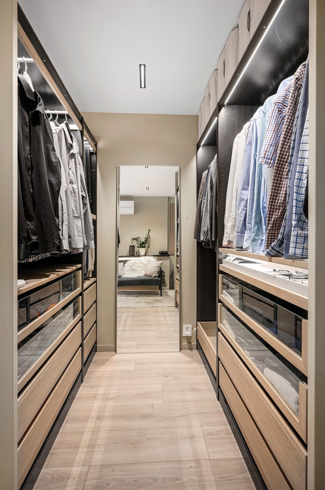 Flott garderobeløsning Galleribilde