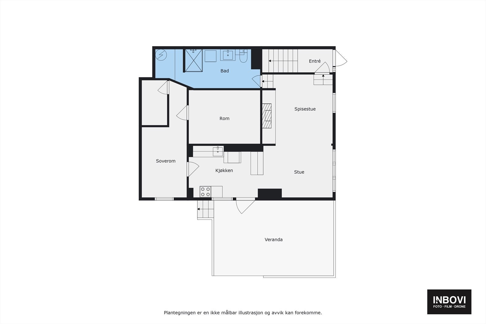 Plantegning | Underetasje Galleribilde