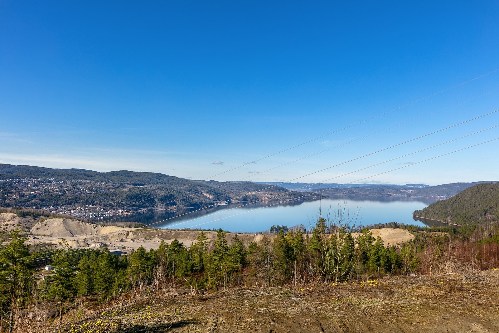Meget flott utsikt mot nordvest. Galleribilde