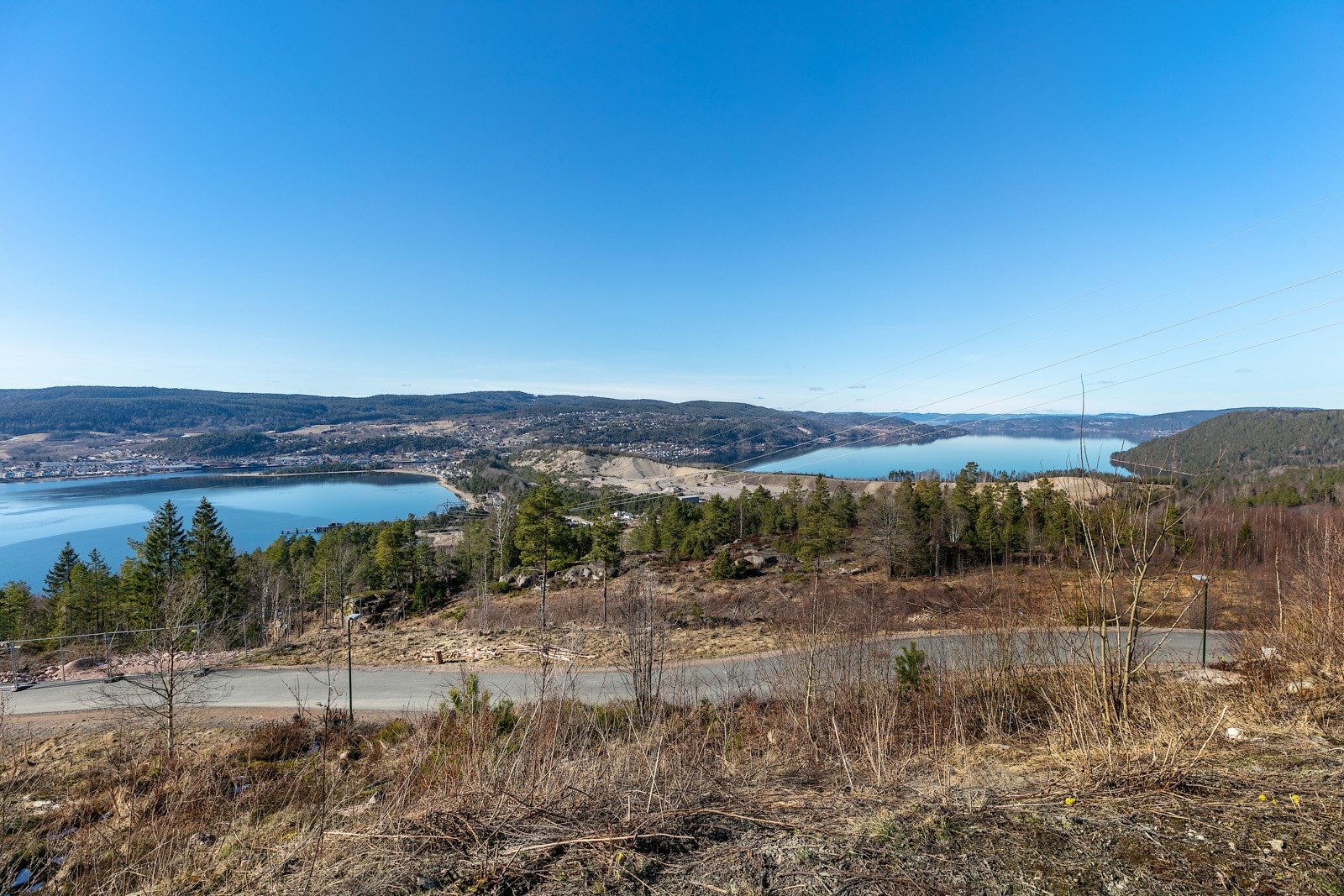 Utsikt mot vest. Galleribilde