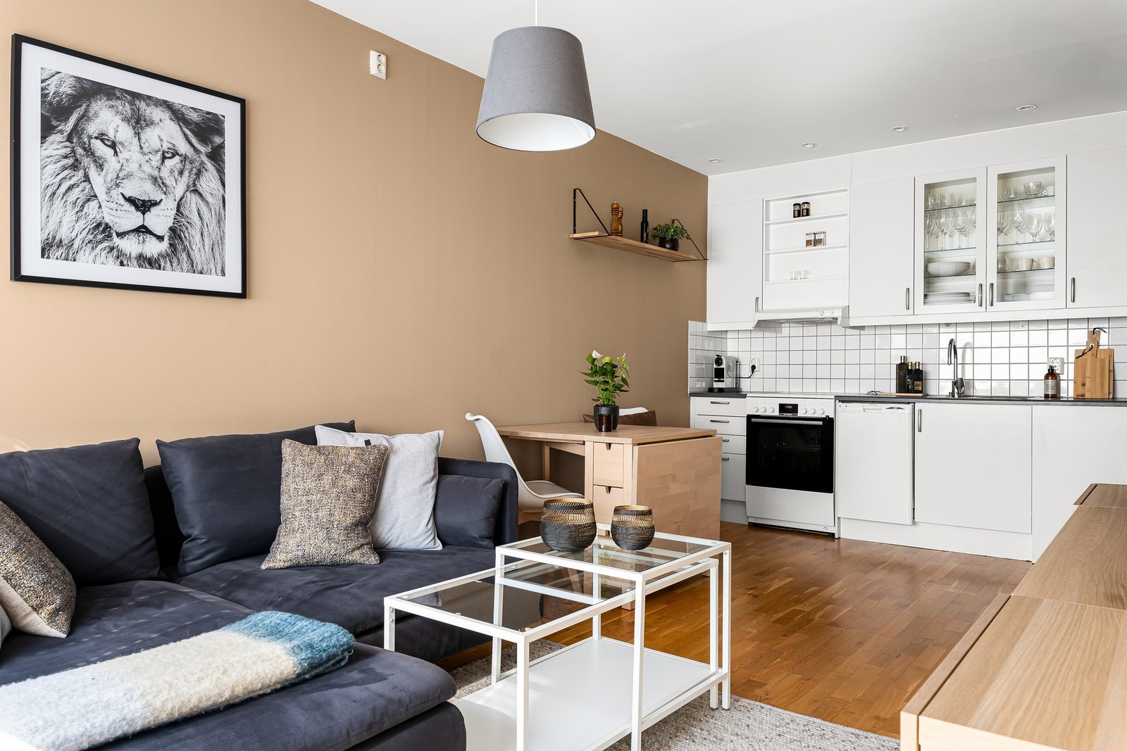 Leiligheten har balansert ventilasjon. Galleribilde