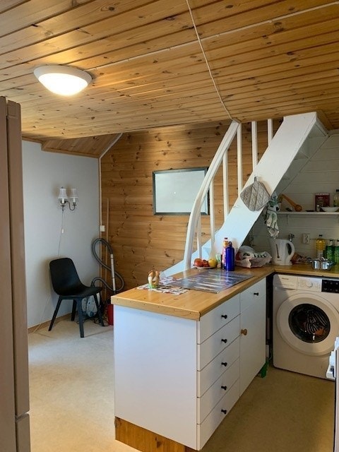 Felles kjøkken for bofellesskap hybel 11, 12 og 13. Bofellesskapet er i 2.etasje. Galleribilde