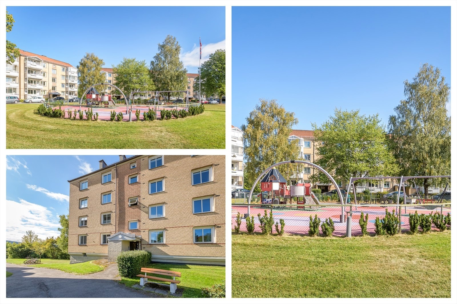 Velkommen til Akerli Borettslag - Et velstelt borettslag med lang vedlikeholdshistorikk, god økonomi og vakre fellesarealer Galleribilde