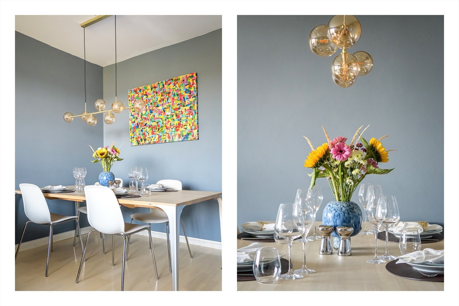 Romslig spiseseksjon med god plass til deg og dine Galleribilde