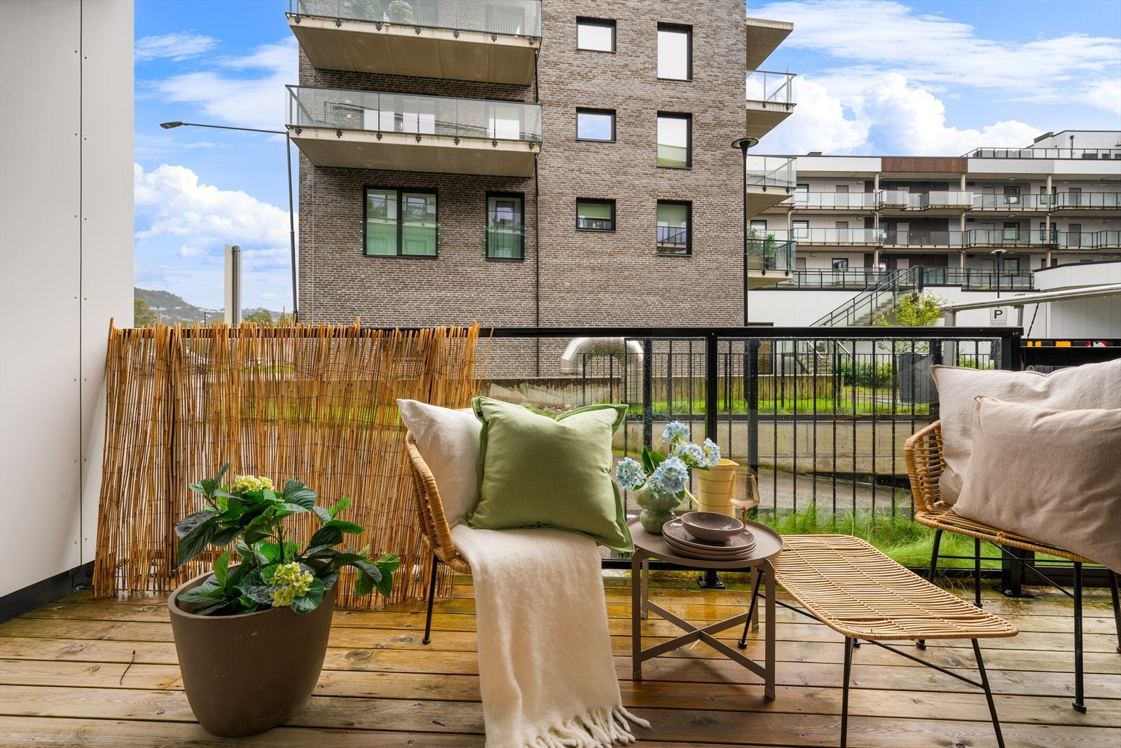 - Privat terrasse på 11m² - Galleribilde