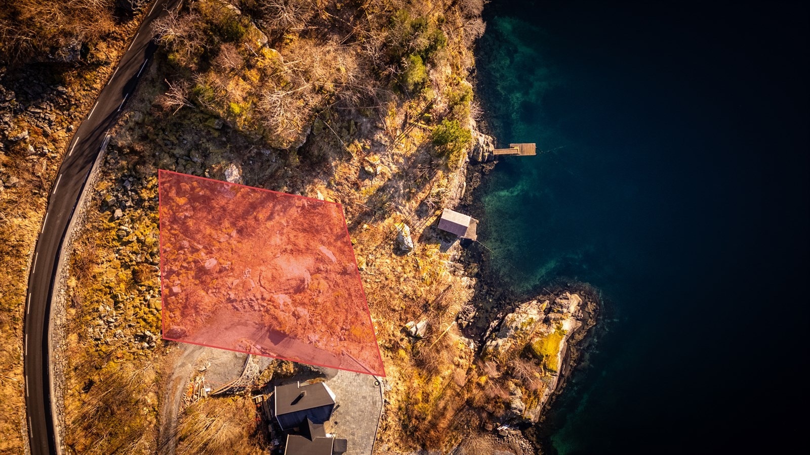 Omrisset viser omtrentlige tomtegrenser. Merk at dette er en illustrasjon og avvik kan forekomme. Galleribilde