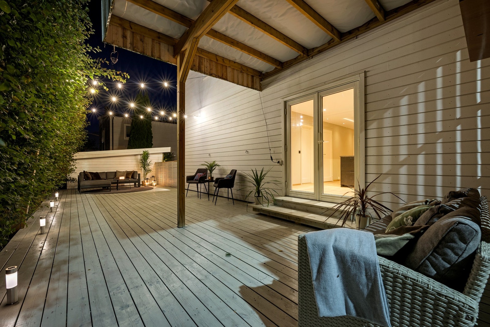 Her er det gode muligheter for å opprette flere sittegrupper. Galleribilde