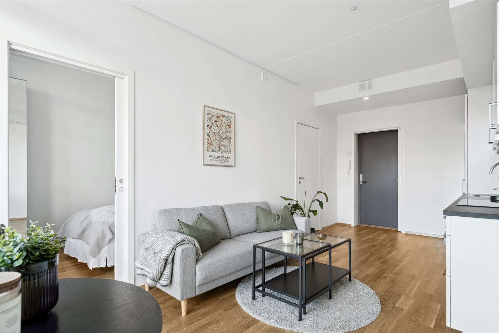 En svært arealeffektiv leilighet med en god planløsning. Galleribilde