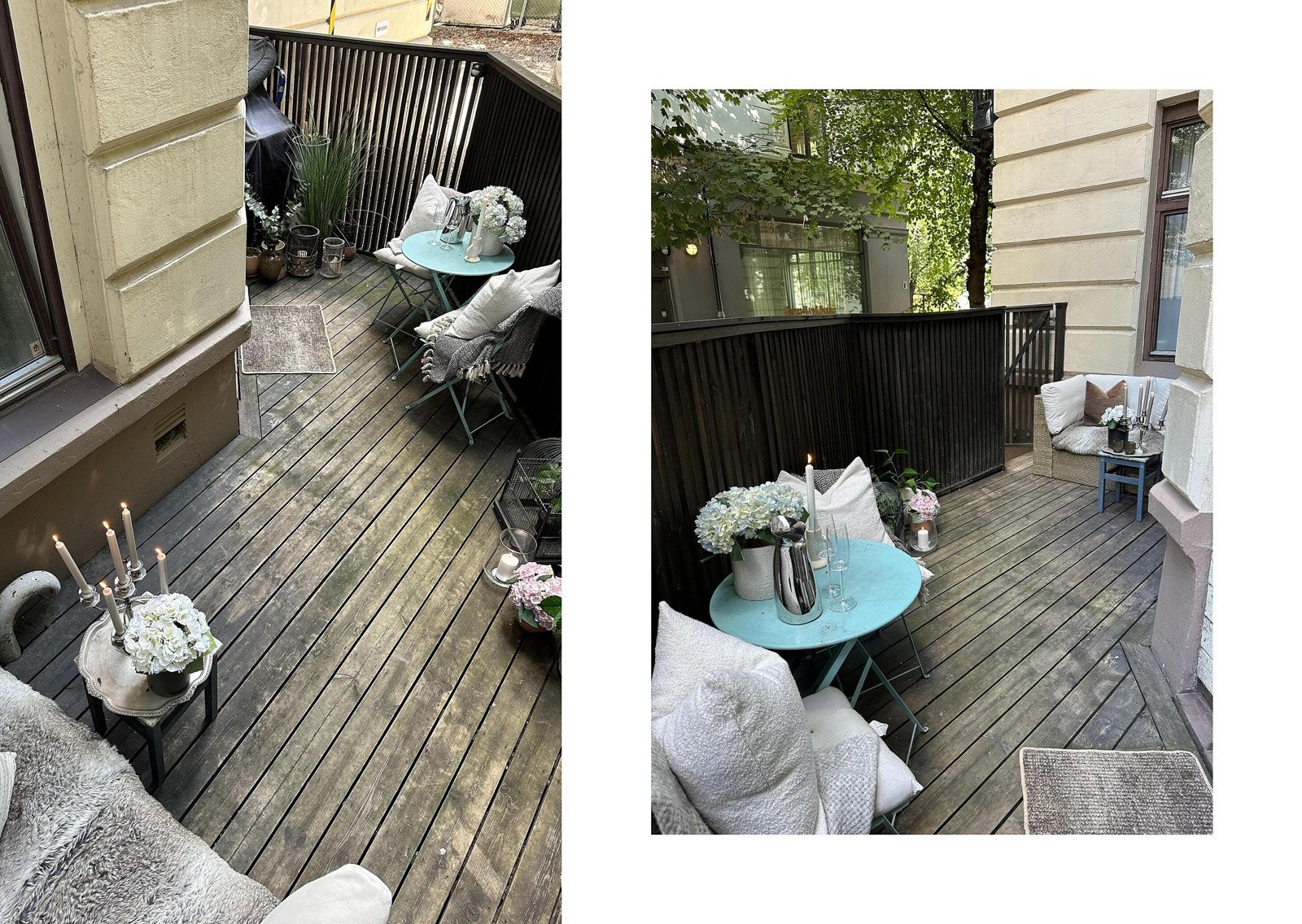 Fra soverommet er det utgang til en romslig veranda. Galleribilde