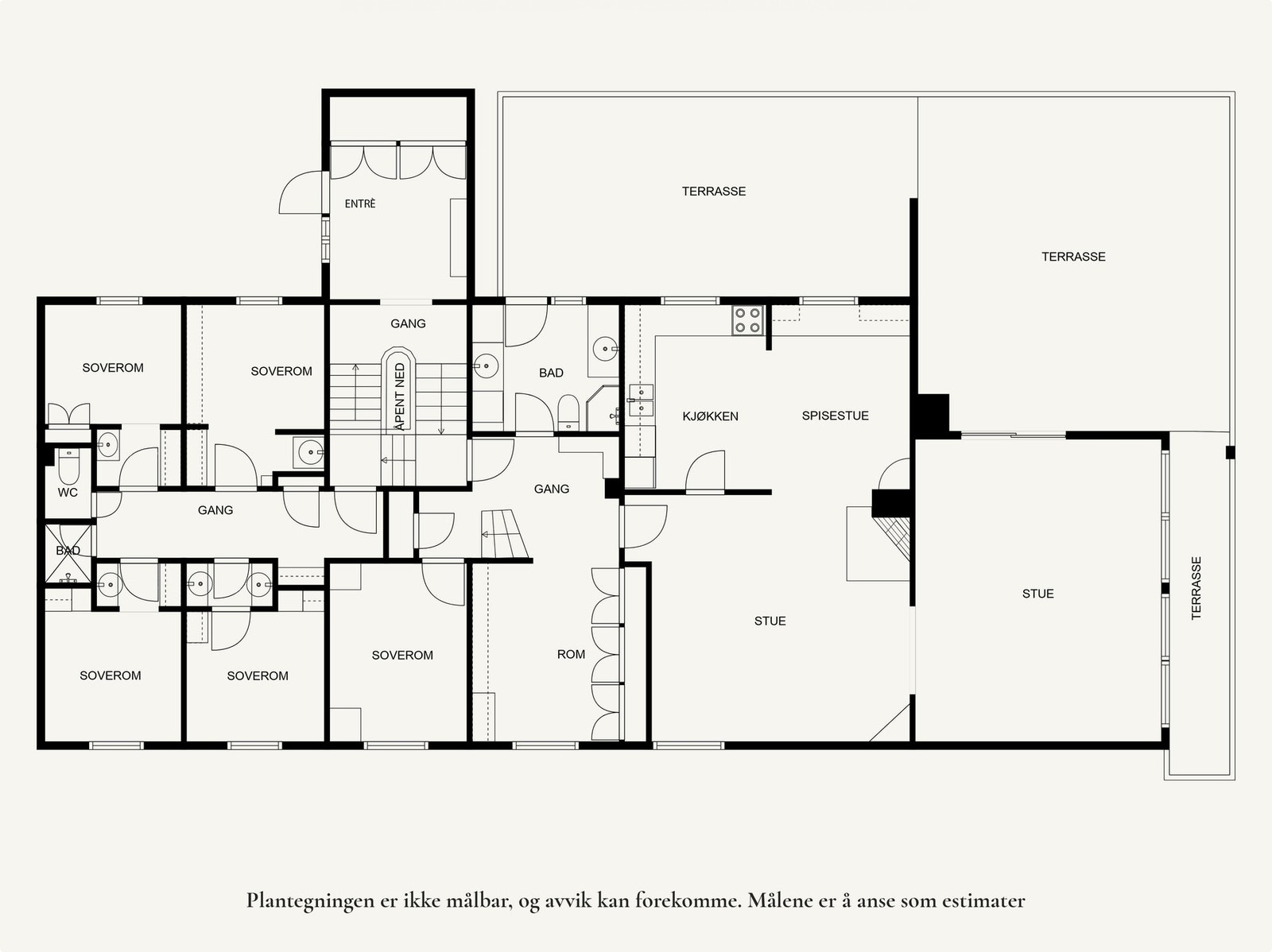 Plantegning 2.etasje. Galleribilde