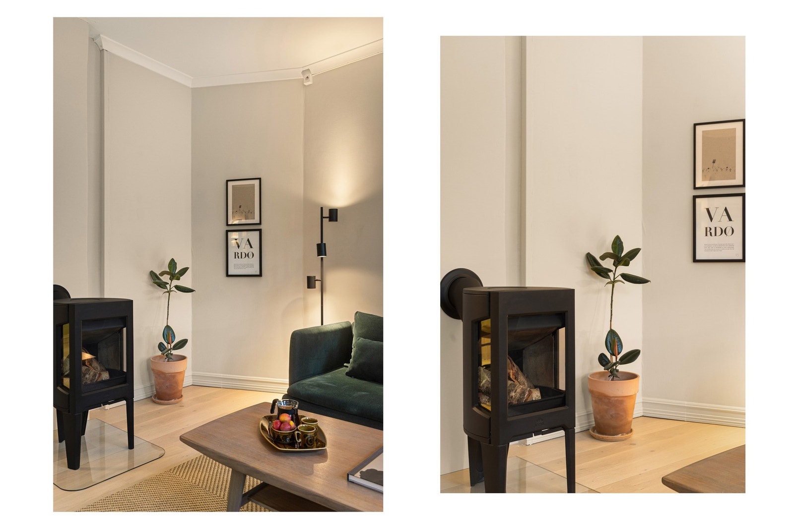 Ny rentbrennende peis fra Jøtul gir peishygge som gjør at høsten og vinteren er noe å glede seg til! Galleribilde