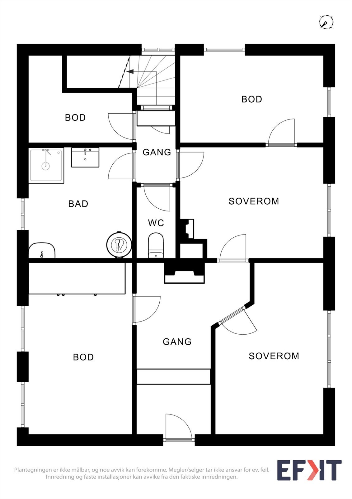 Plantegning sokkeletasje Galleribilde