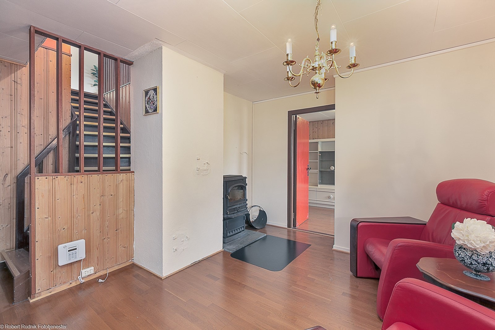 Også underetasjen byr på flere mulighete for møblering. Galleribilde