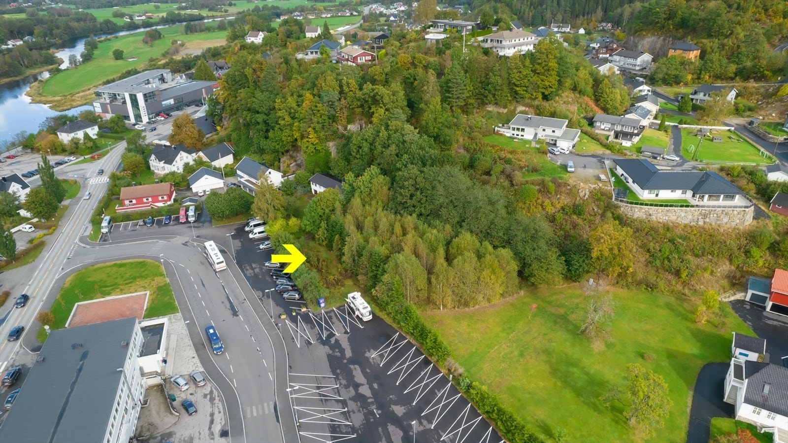 Oversikt området Galleribilde