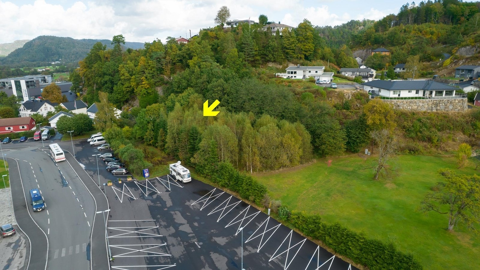 Stor tomt Galleribilde