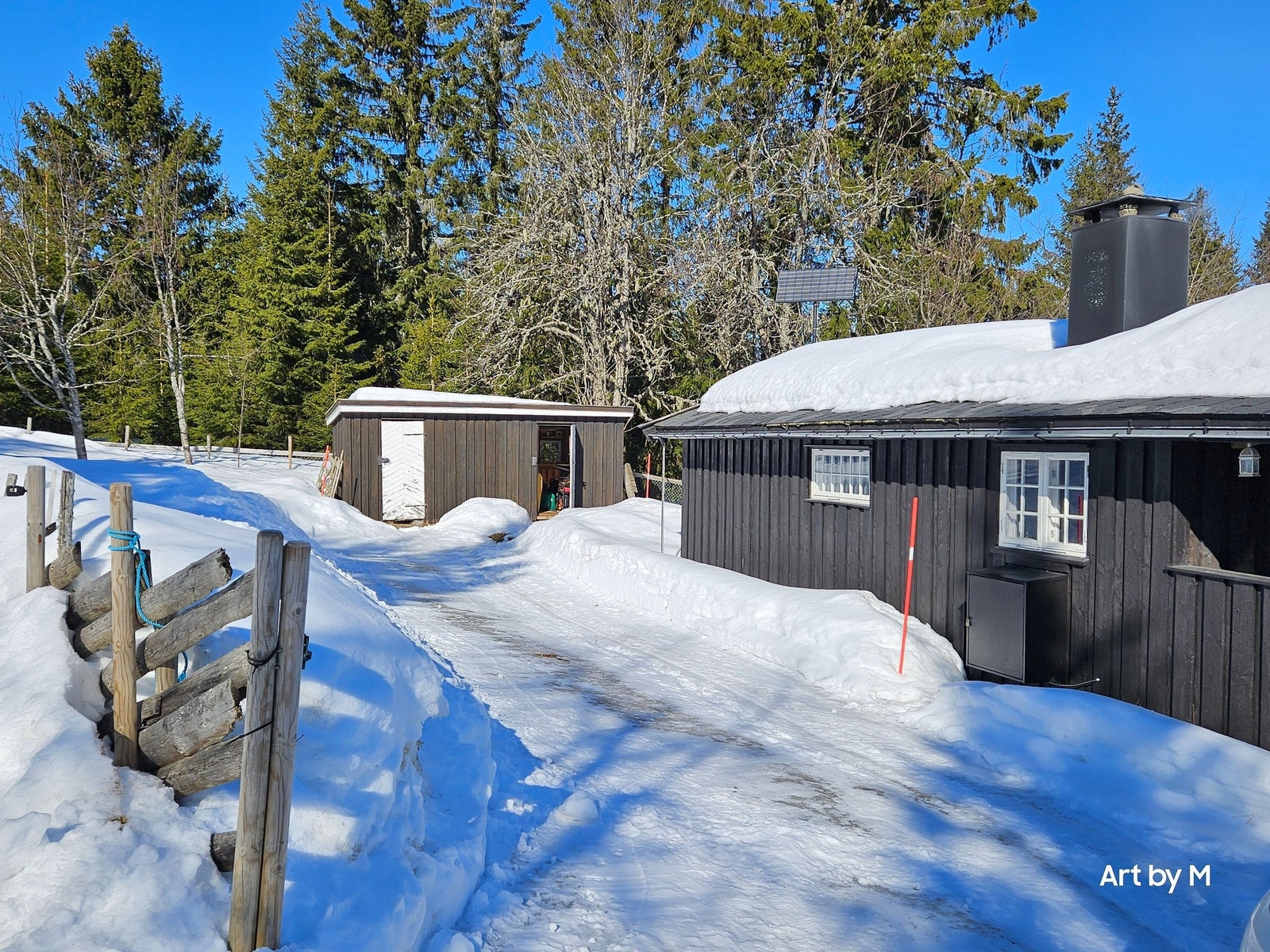 Det er normalt meget gode snøforhold. Galleribilde