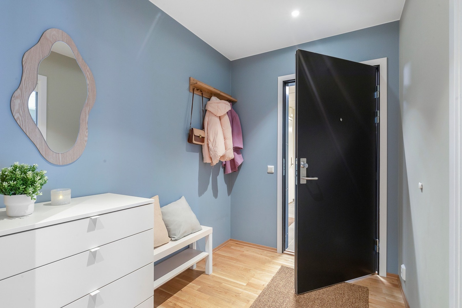 Mange vil sette pris på at nybygg-garantien fortsatt gjelder for leiligheten(oppført i 2023). Galleribilde