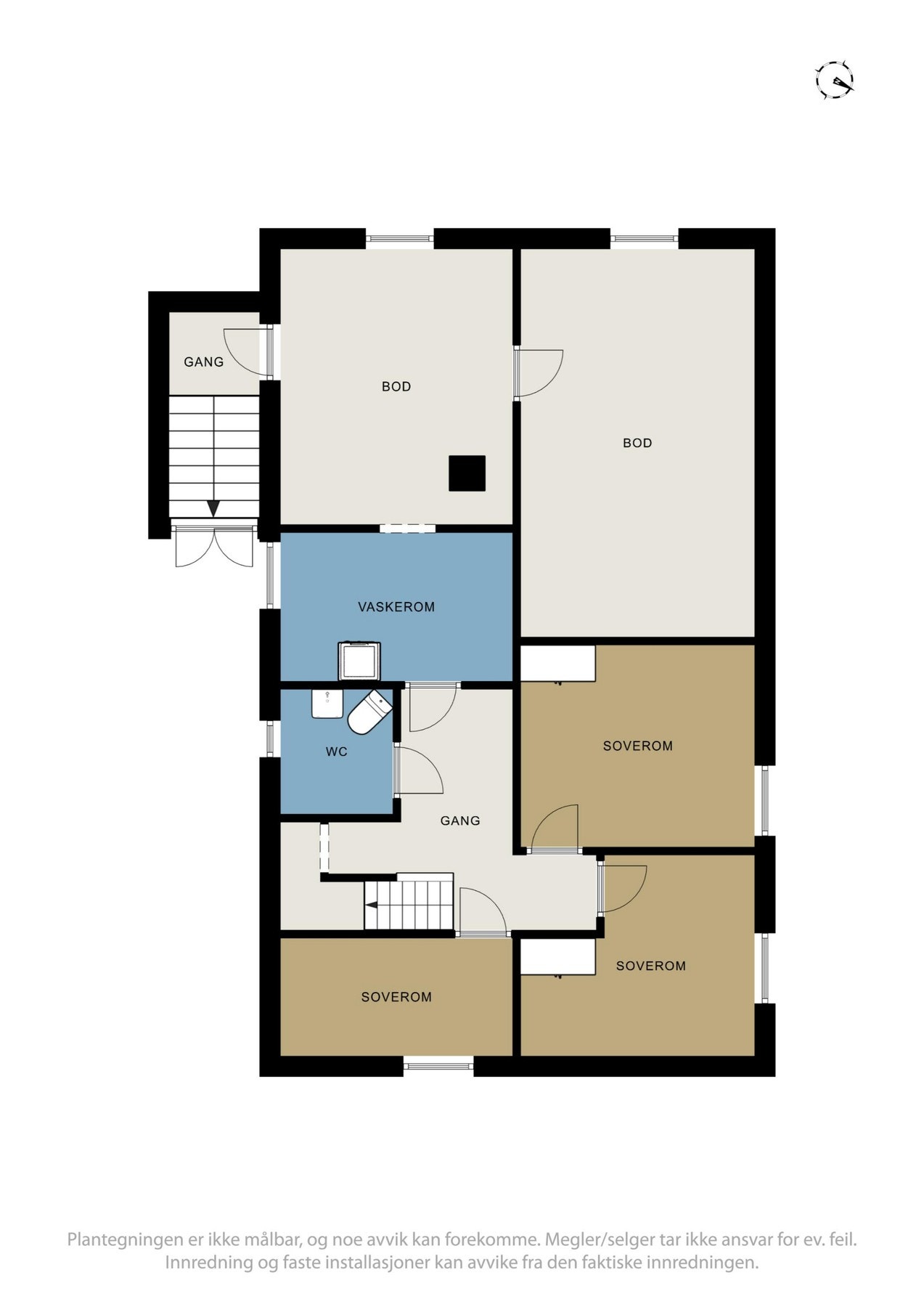 Planskisse Galleribilde