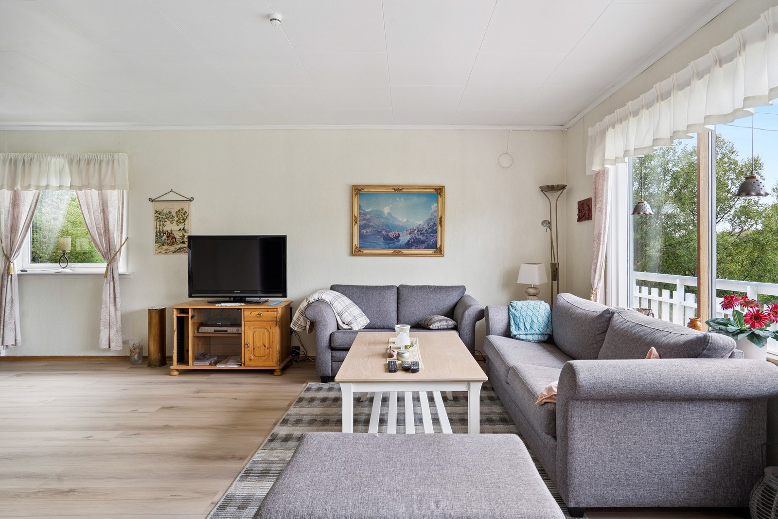 Her kan du etablere flere koselige soner. Galleribilde