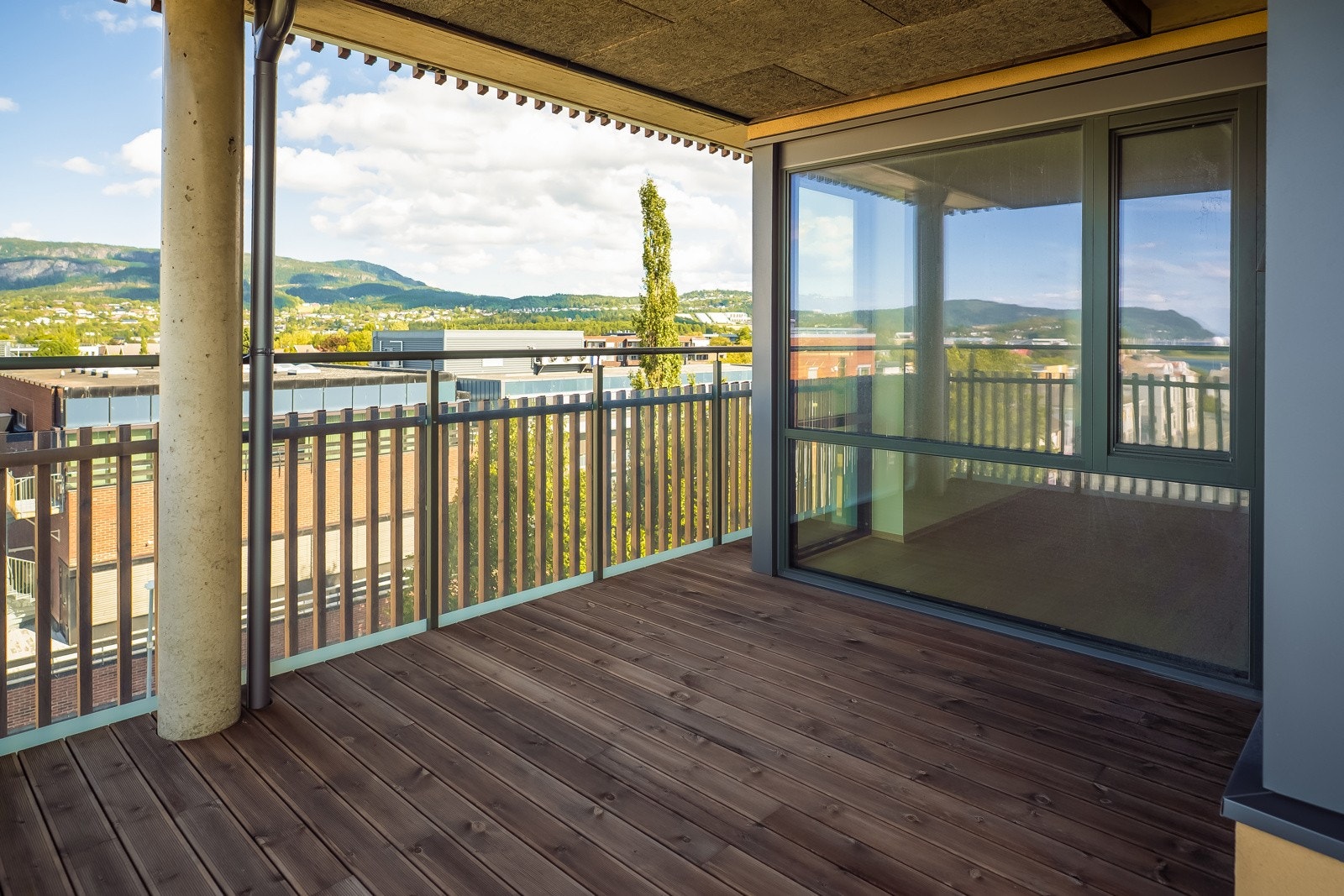 Her har man mye plass for utemøblement. Galleribilde