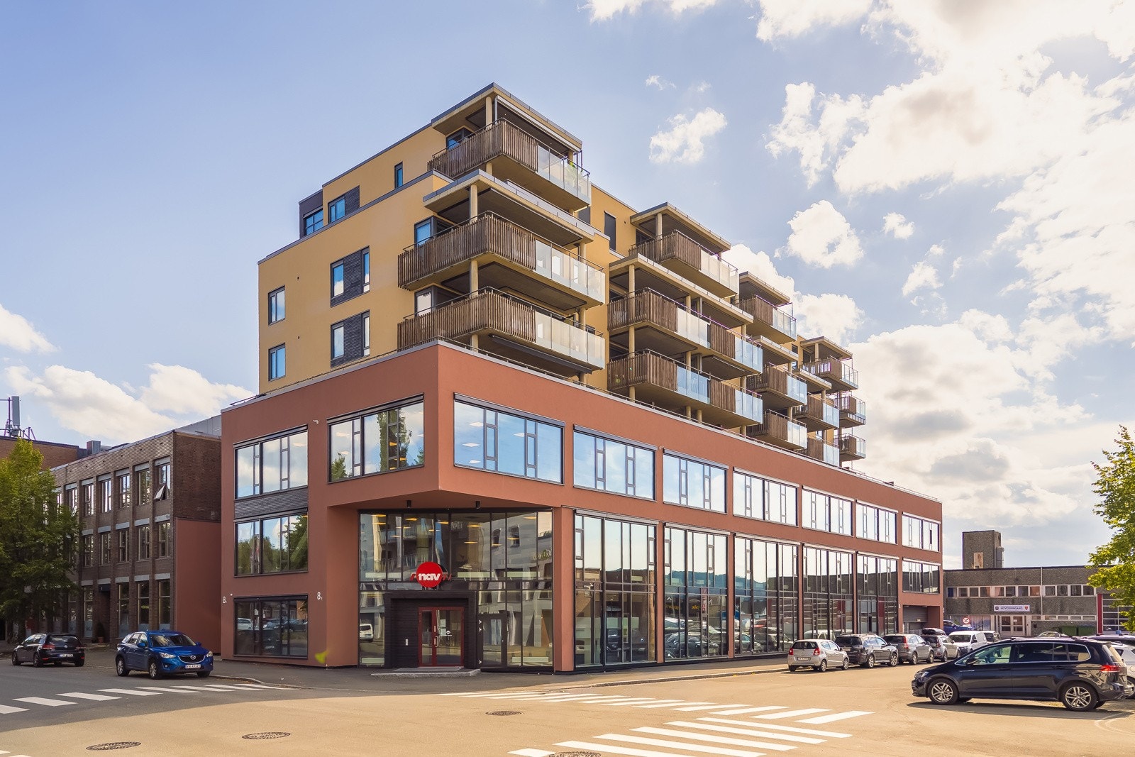 Her bor man i kort gangavstand til alle fasiliteter i sentrum samt kollektivtrafikk. Galleribilde