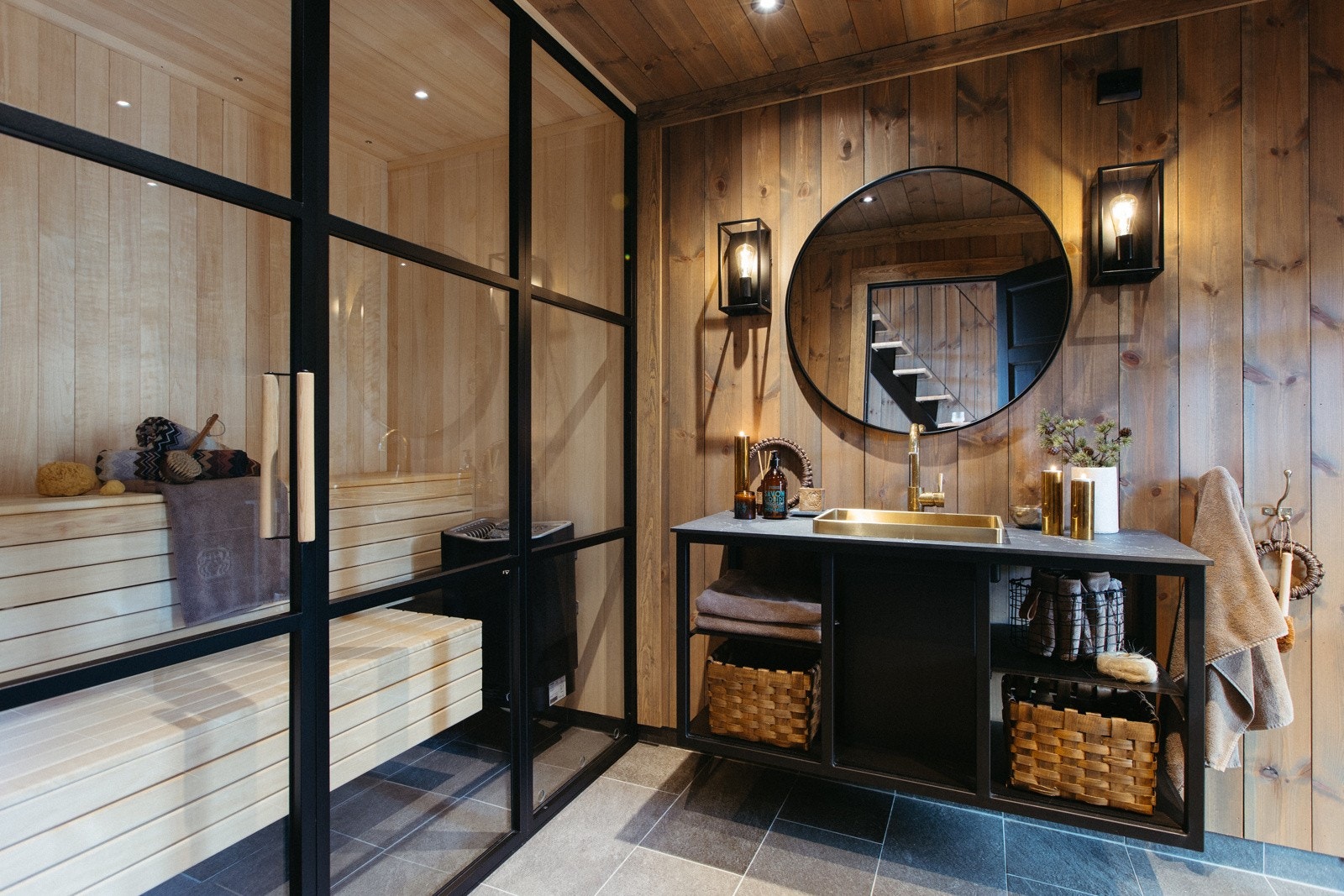 Her kan du nyte badstue etter en skitur i Synnfjellets fantastiske løypenett Galleribilde