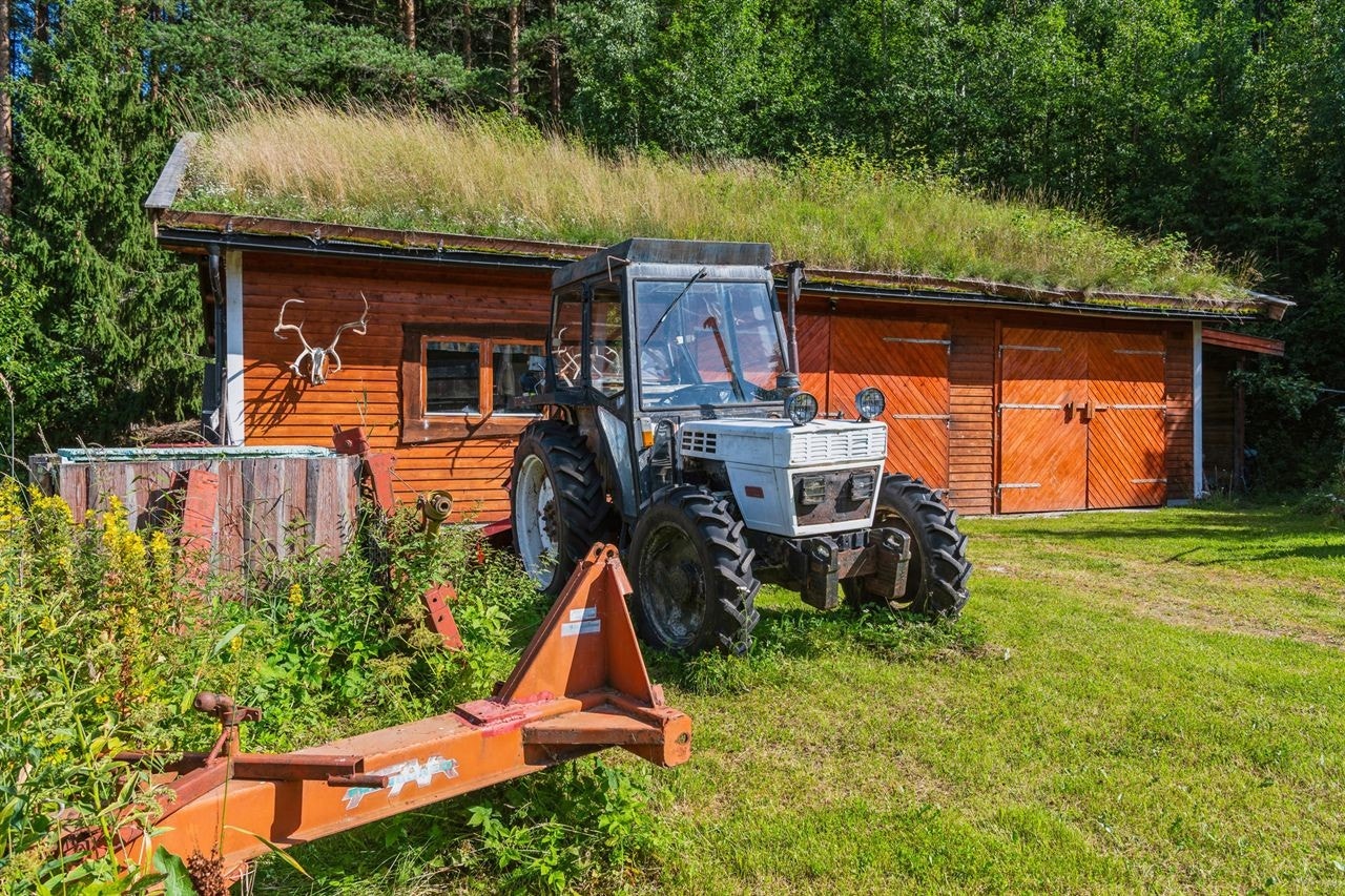 Garasje med hobbyrom Galleribilde